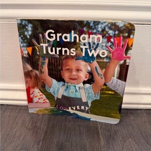 Lovevery Graham Turns Two Colorful Kids Learning Board Book Toddler Baby